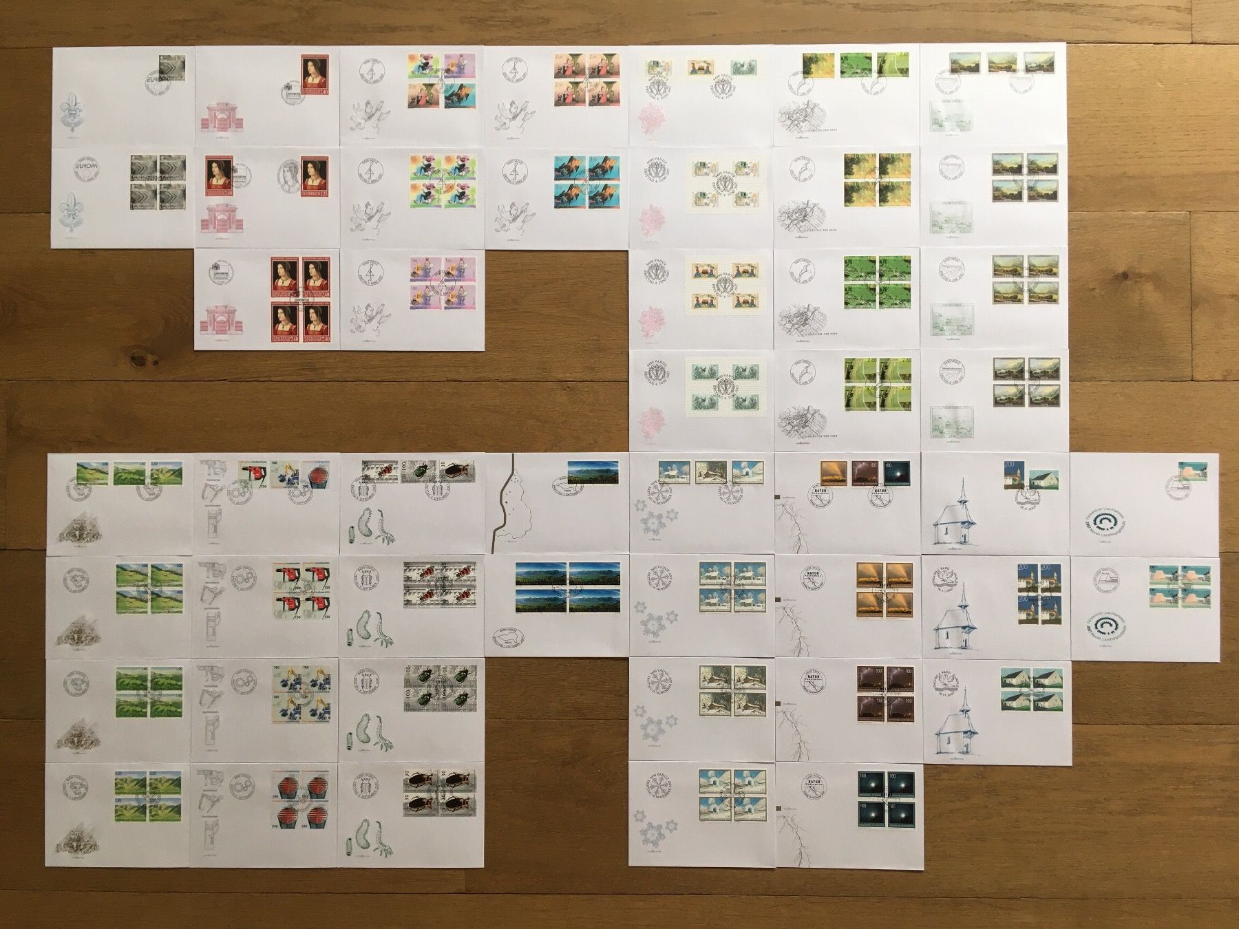 Alle Briefmarken: Liechtenstein 2007 FDC im Block komplett – Neu (gemäss Beschreibung) aus zürich von Cf8000