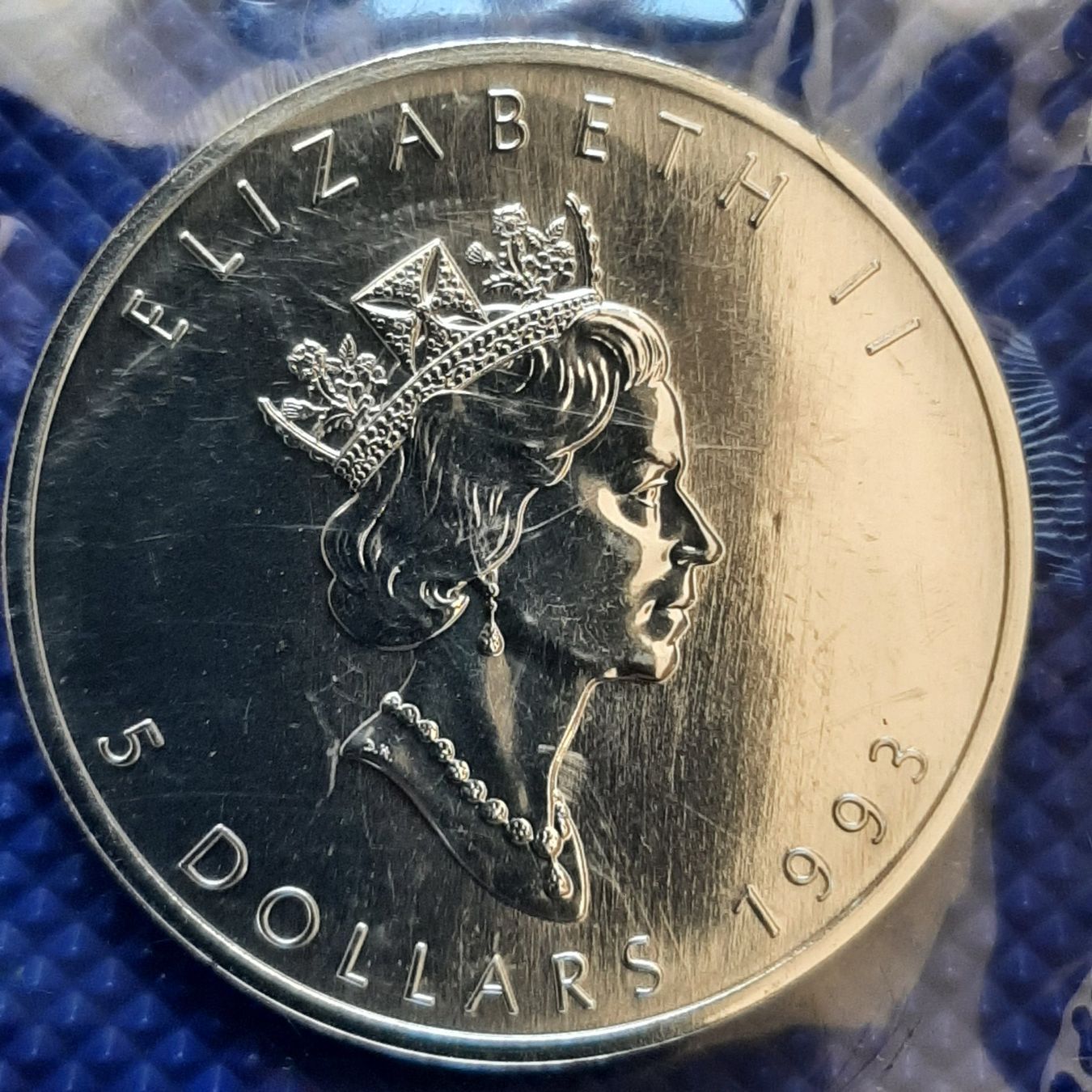 Tutti le monete: Canada Maple Leaf 1993 1 oz Silver – Nuovo e nell'imballaggio originale da Carouge GE venduto da cecob0909 1