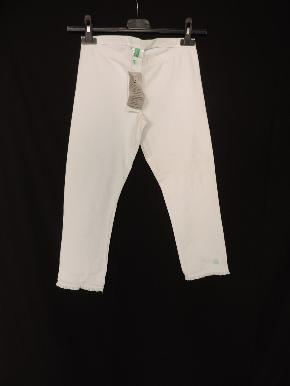 Benetton Calze & Collant: corsaire blanc Benetton – Nuovo e nell'imballaggio originale da Genève venduto da Axelle333 1
