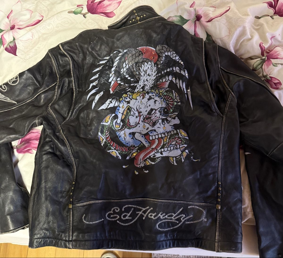 Ed Hardy Vestes: Ed Hardy Original Lederjacke – D'occasion à Münsingen par ran_5sv9