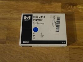 HP 2242 Blue Pigment Tintenpatrone