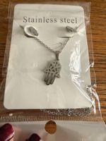 Halskette mit Ohrringen-Stainless Steel-Schmuck-Hals-Ohren