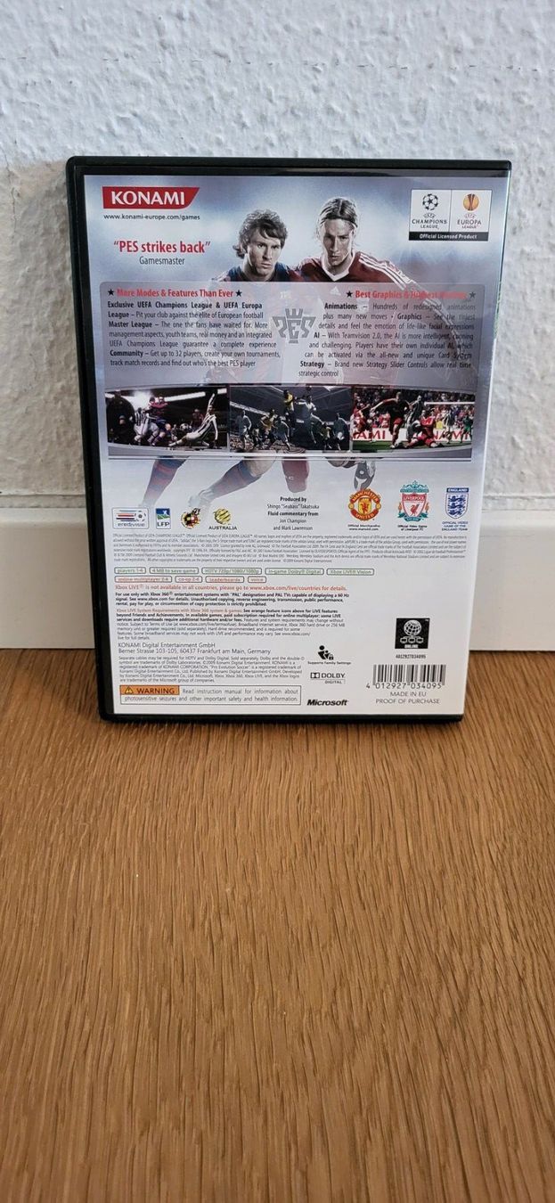 Microsoft Spiele: Xbox 360 - Pro Evolution Soccer 2010 – Gebraucht aus Münsingen von DigitaleSpielecke 1