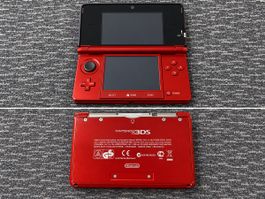 Nintendo 3DS rot gebrauchter Zustand