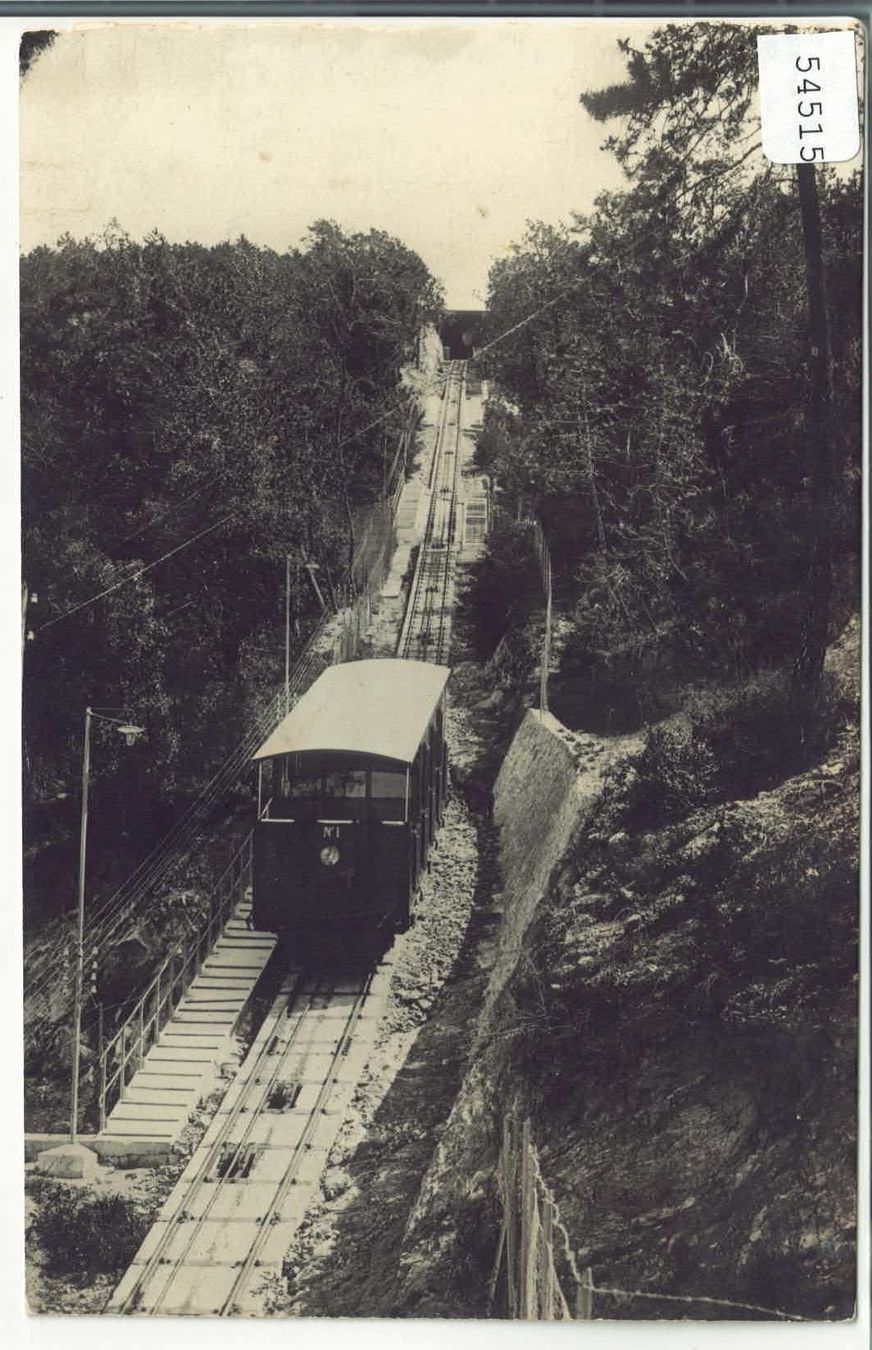 Cartoline postali: Cannes - Le Funiculaire de Super-Cannes – Usato da Ettingen venduto da Kartenplanet