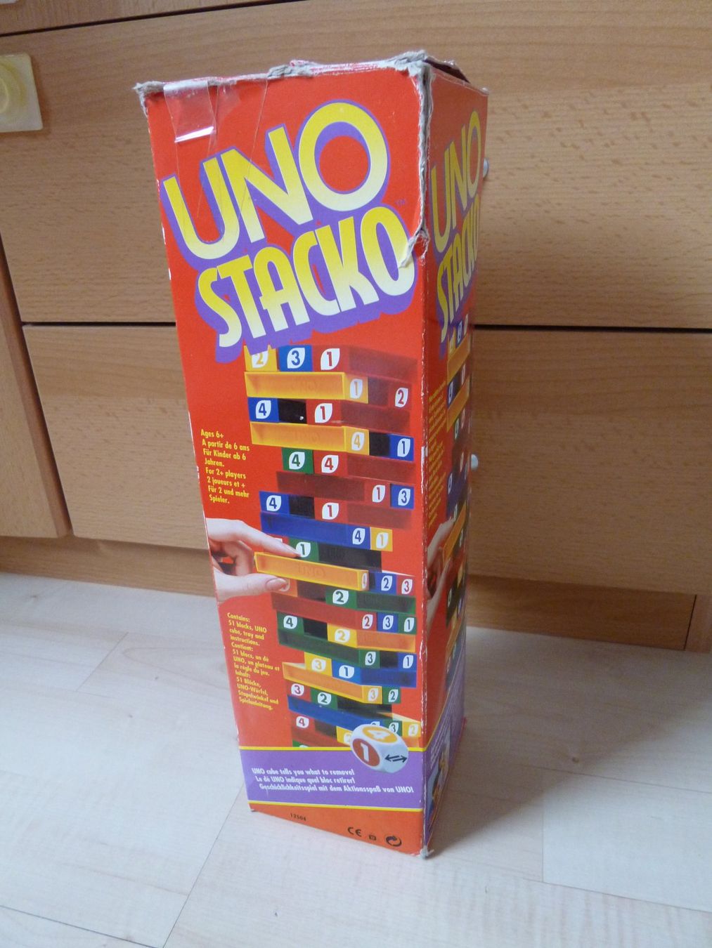 UNO STACKO Mattel Games UNO Extreme (Gebraucht) in Dättlikon für CHF 3. ...