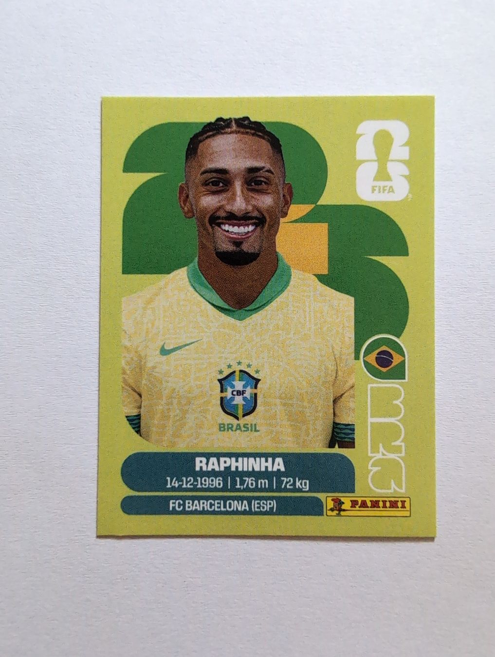 Panini Carte collezionabili: Bra 19 panini wm sticker 26 raphinha – Nuovo (secondo la descrizione) da Zürich venduto da Rolup