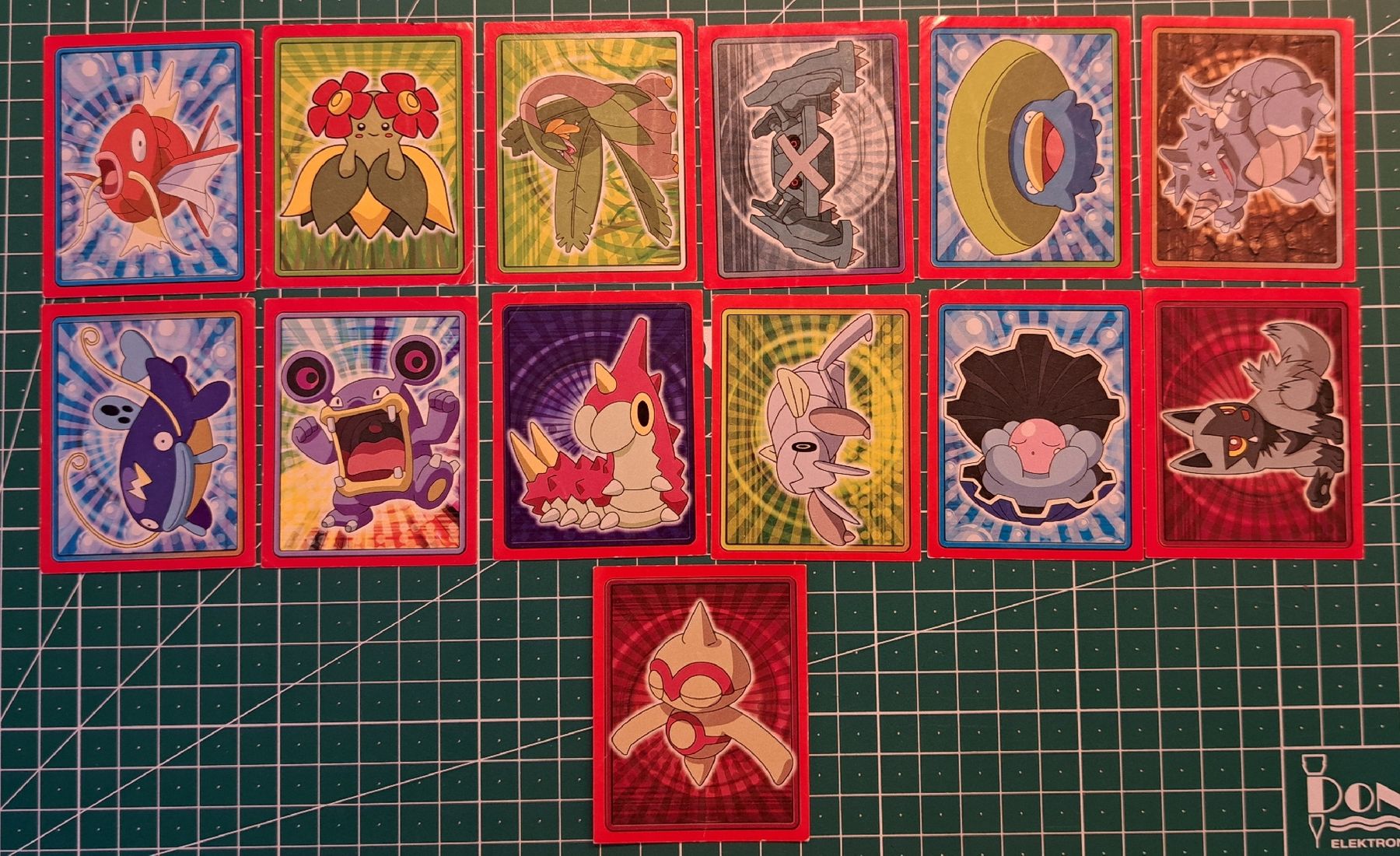 Pokémon Sammelbilder & Trading cards: 13 Stück Pokémon Advanced Sticker | Merlin – Gebraucht aus Reiden von Zizki
