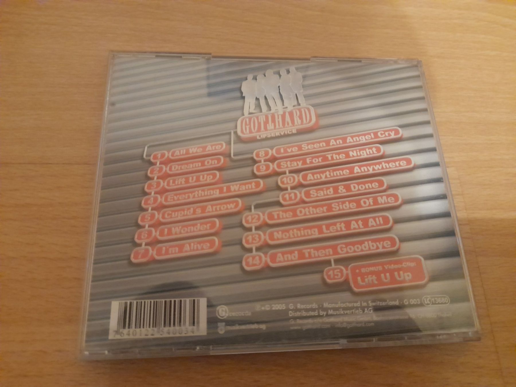 CD: Gothard - Lipservice CD – Usato da Lustmühle venduto da chevi03 2