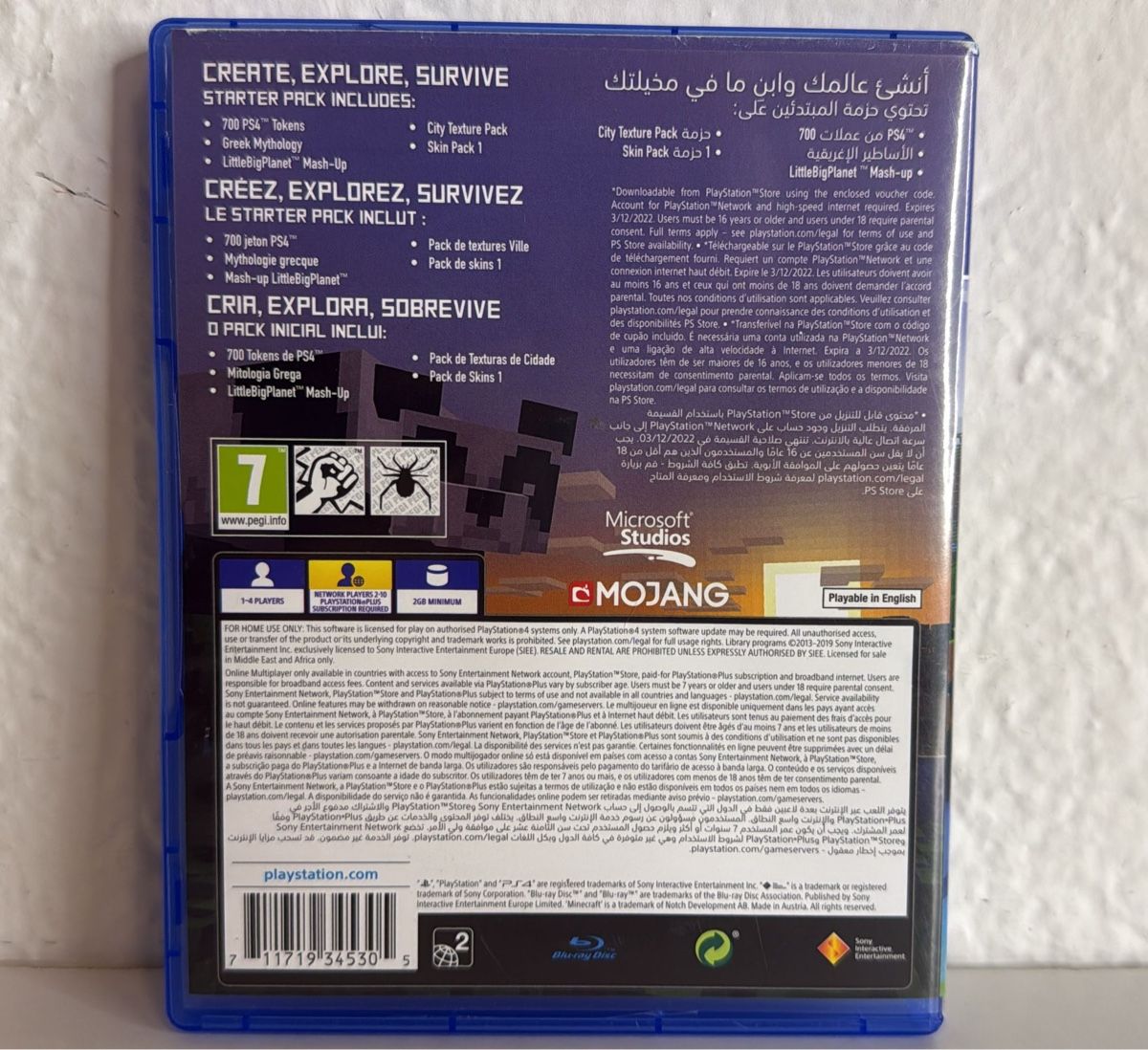 Sony Giochi: Minecraft Starter Pack PS4/PS5 Game - Good Condition! – Usato da Ehrendingen venduto da bubulence 1