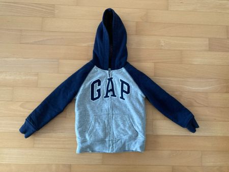 Sweatjacke gefüttert "GAP" mit Reissverschluss und Kapuze