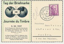 Tag der Briefmarke  1937 (Y307)