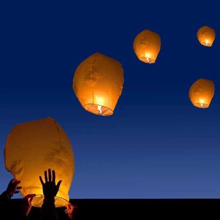 Altro in Decorazioni & Accessori: Himmelslaternen Lampion Reispapier 10Ste – Nuovo (secondo la descrizione) da Thun venduto da coverall
