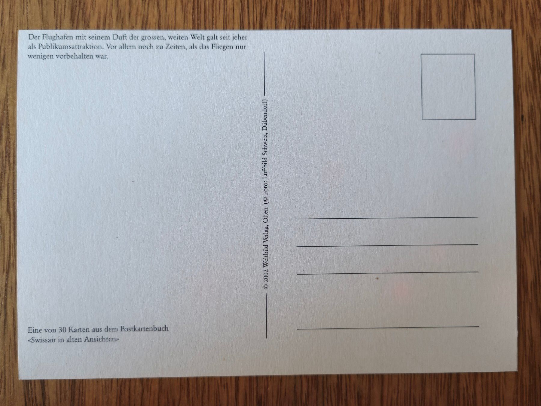 Cartes postales: 4 Ansichtskarten Swissair Zeitgeschichte – D'occasion à Aesch BL par Opirol 1