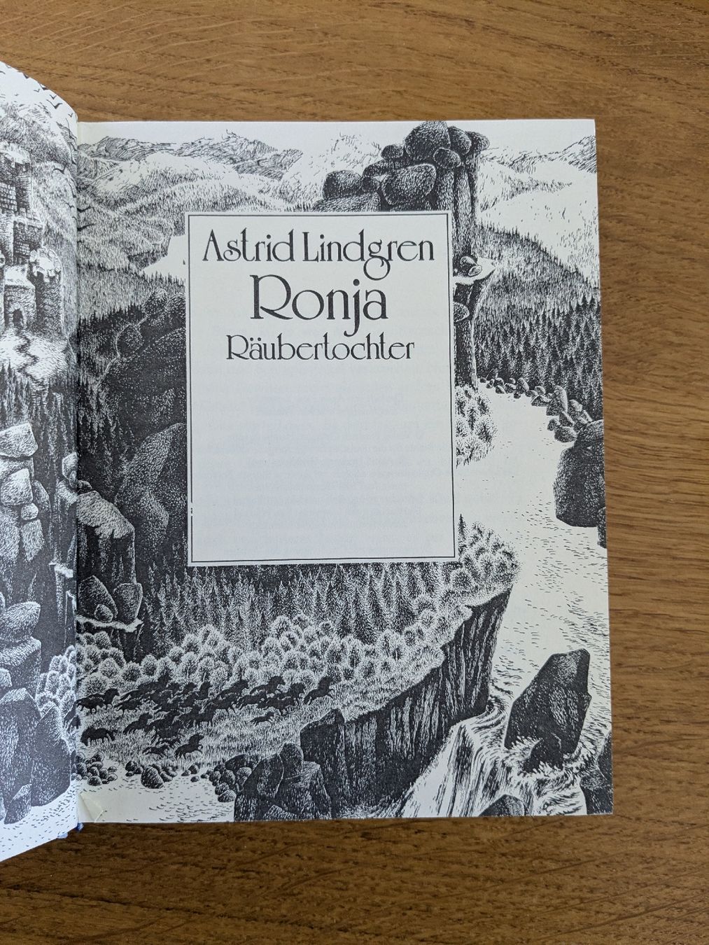 Libri: Ronja Räubertochter von Astrid Lindgren  – Usato da Wohlen AG venduto da merkur0300 1