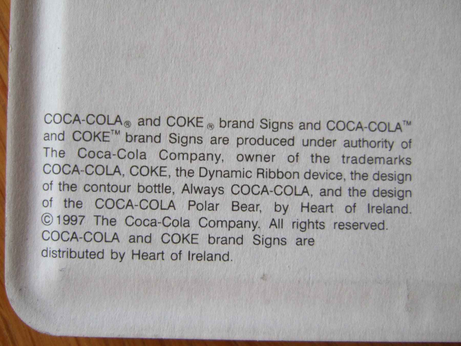 Coca-Cola Insegne: 2 x Coca-Cola® Blechschild Oldtimer Nostalgie Sammler – Usato da Herisau venduto da Natascha22 4