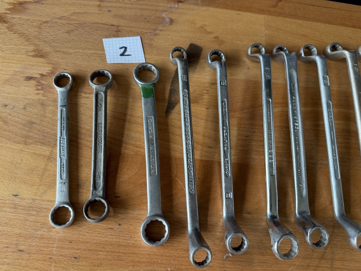 Tutti gli attrezzi: Ringgabelschlüssel Set Konvolut – Usato da Beckenried venduto da chef3945 1