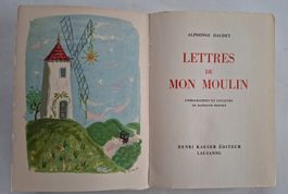 Alphonse Daudet Lettres de mon Moulin Lithograf Nr. 217/1000