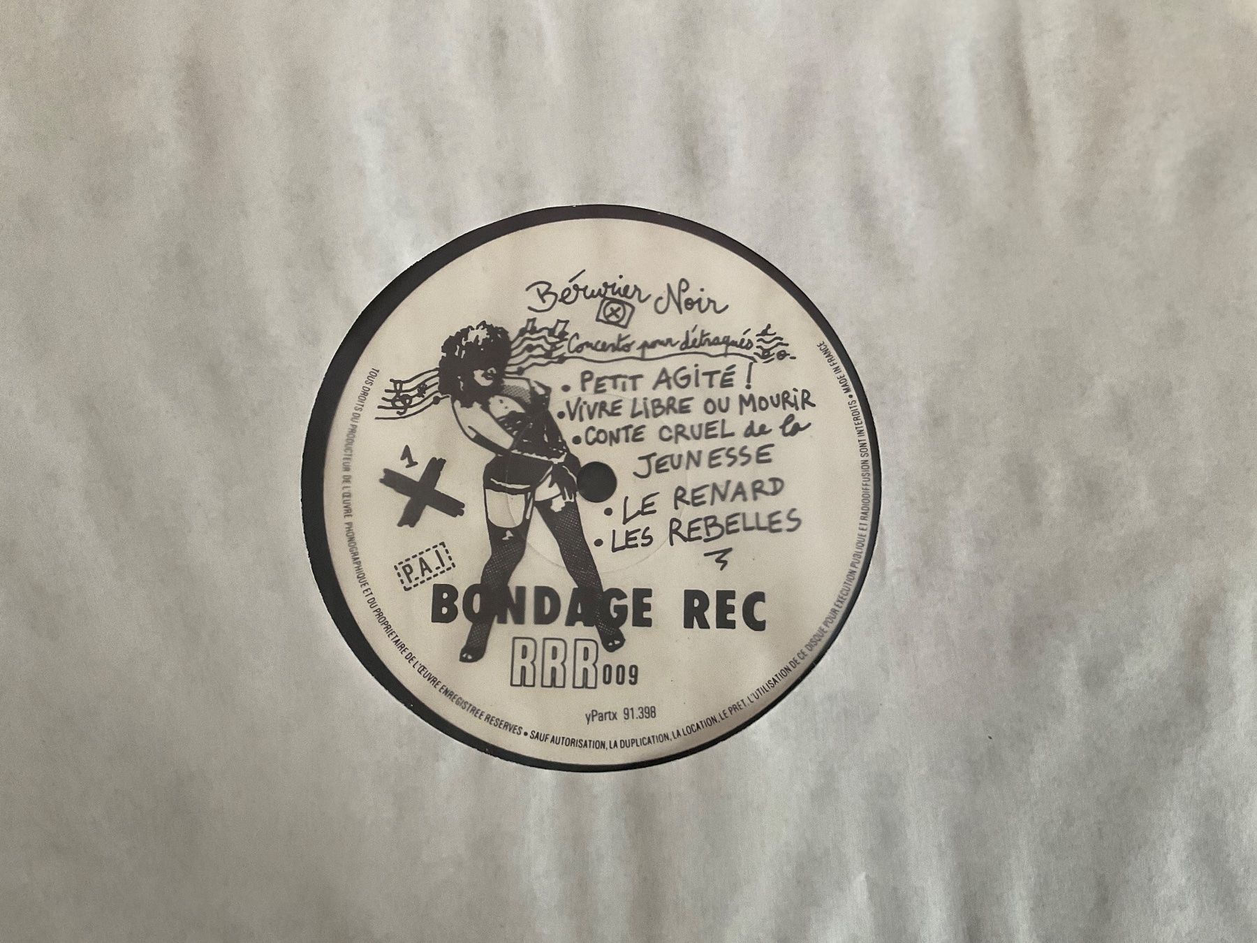Dischi in vinile: Bérurier Noir Concerto pour Détraqués LP – Usato da Delémont venduto da vinylfreak01 4