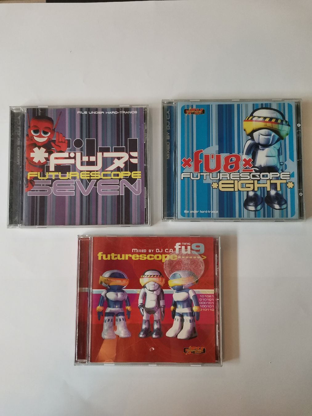 CD: Futurescope CD Collection 7, 8, 9 Mixed by DJ C.A. 3er Pack – Usato da St. Antoni venduto da AJTurner