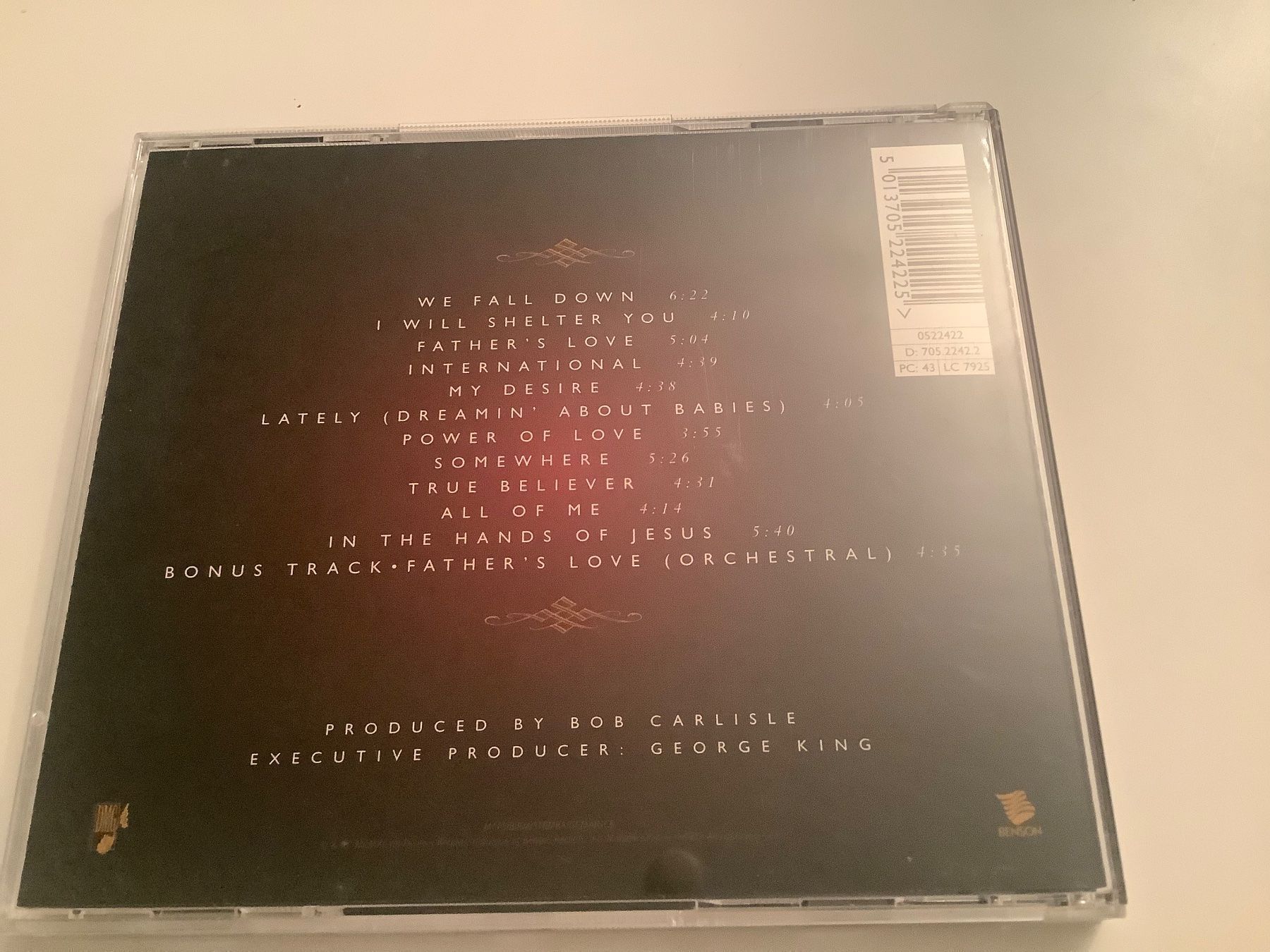 CD: Bob Carlisle / Stories from the heart – Usato da Dübendorf venduto da Shreck 1
