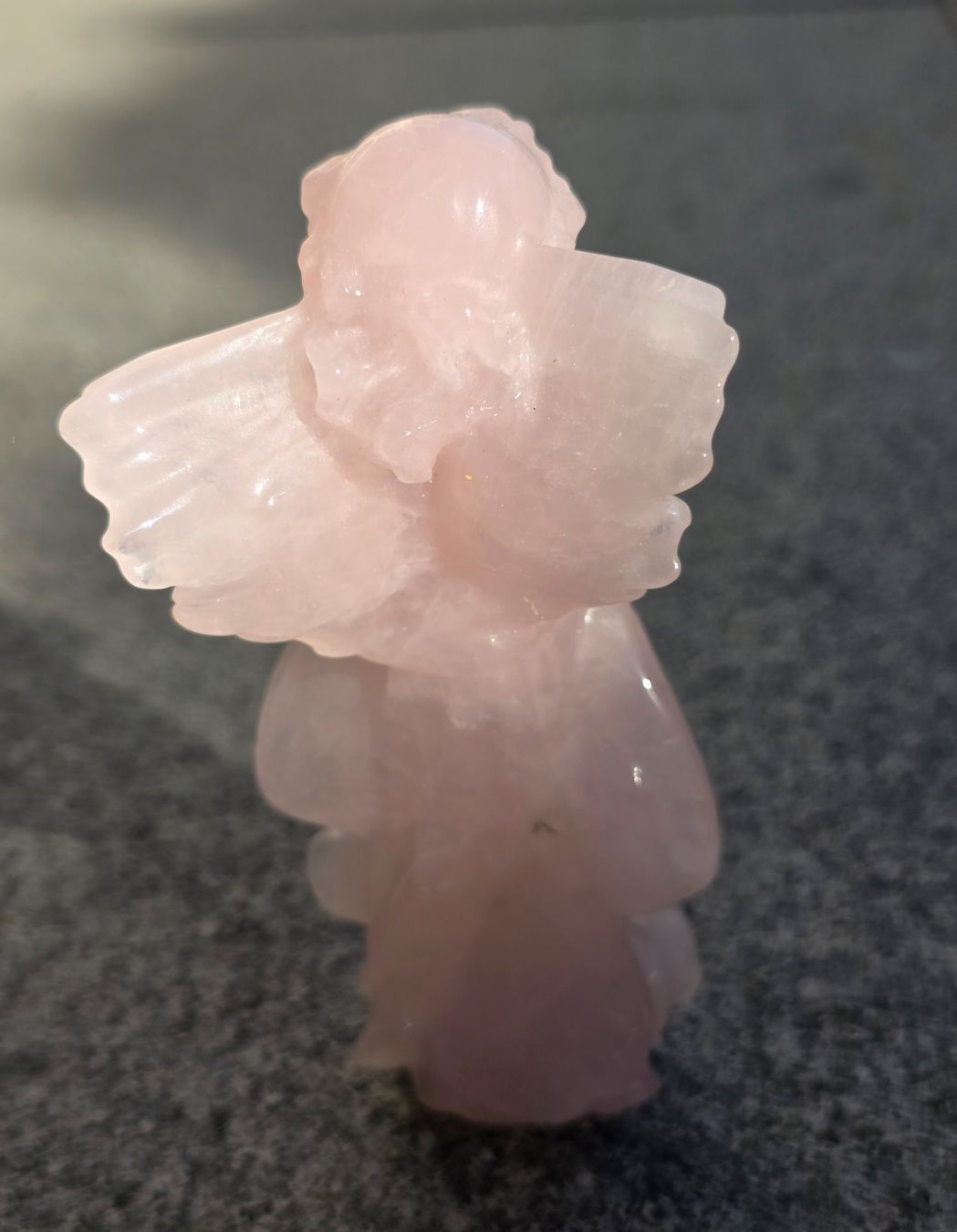 Minerali & Pietre curative: Rosenquarz Engel 128g – Nuovo e nell'imballaggio originale da Matzingen venduto da Shay_Crystalz 3