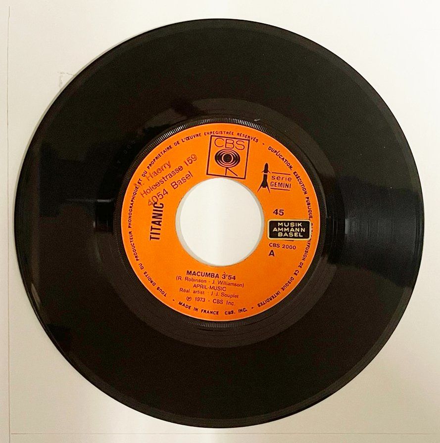 Dischi in vinile: Single: TITANIC - Macumba – Usato da Frenkendorf venduto da Yard-Sale-2000 1