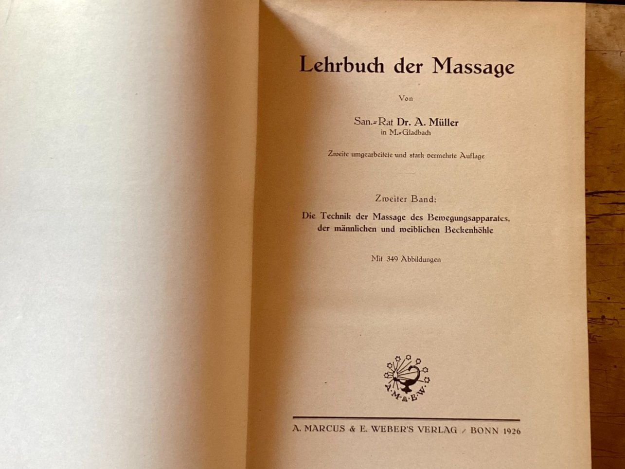 Libri: Lehrbuch der Massage, A. Müller, Technik undTheorie – Usato da Ronco sopra Ascona venduto da R66sA22 1