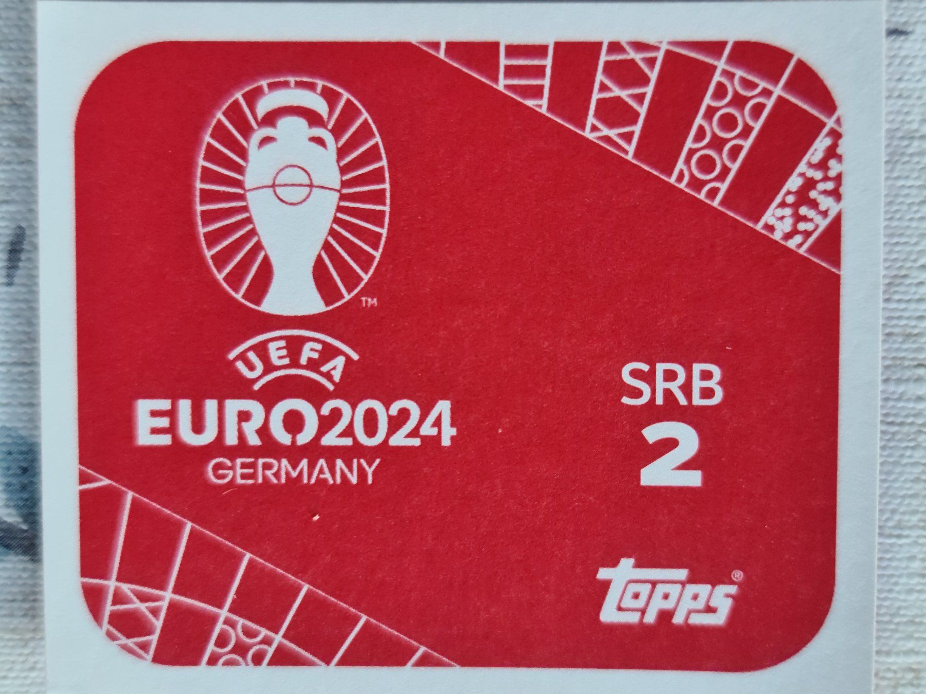 Topps Carte collezionabili: Topps EURO2024 SRB 2 – Nuovo e nell'imballaggio originale da Dintikon venduto da Prime-shop 1