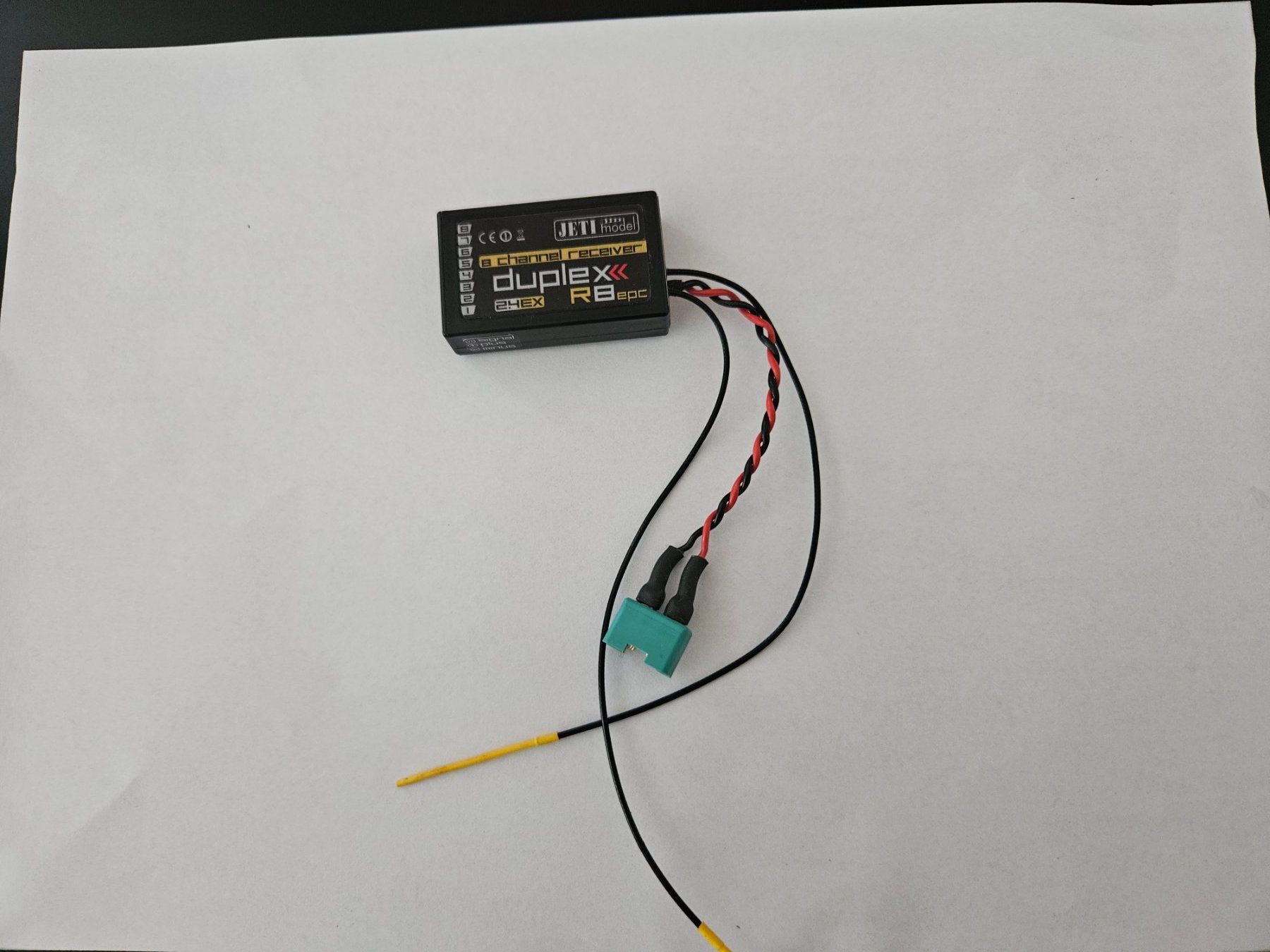 Jeti Receiver: Jeti Empfänger Duplex R8 EPC – Gebraucht aus Seon von Mangofruit