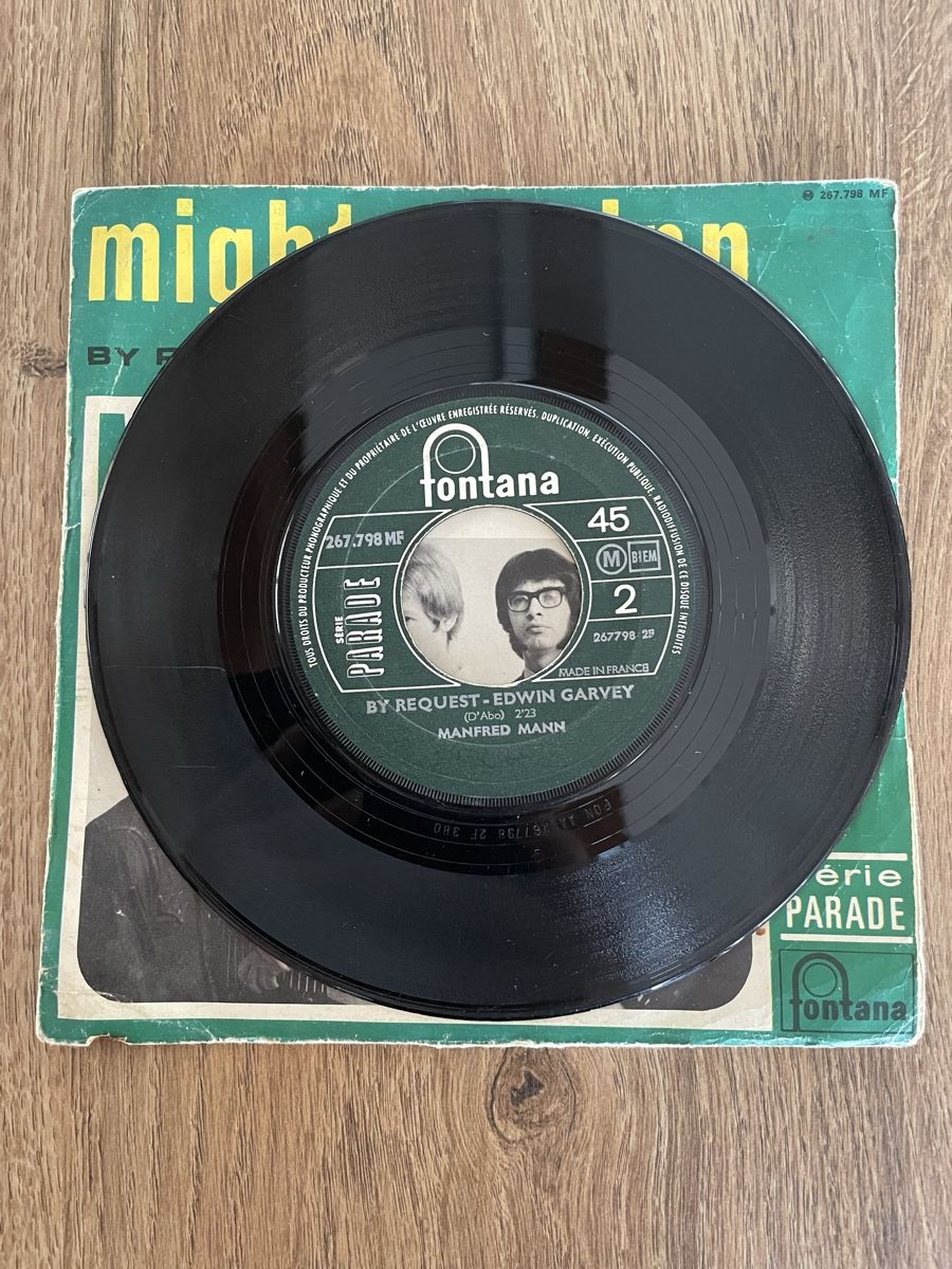 Dischi in vinile: Vinyle Manfred Mann - Mighty Quinn + 1 – Usato da Lonay venduto da ju-71 3