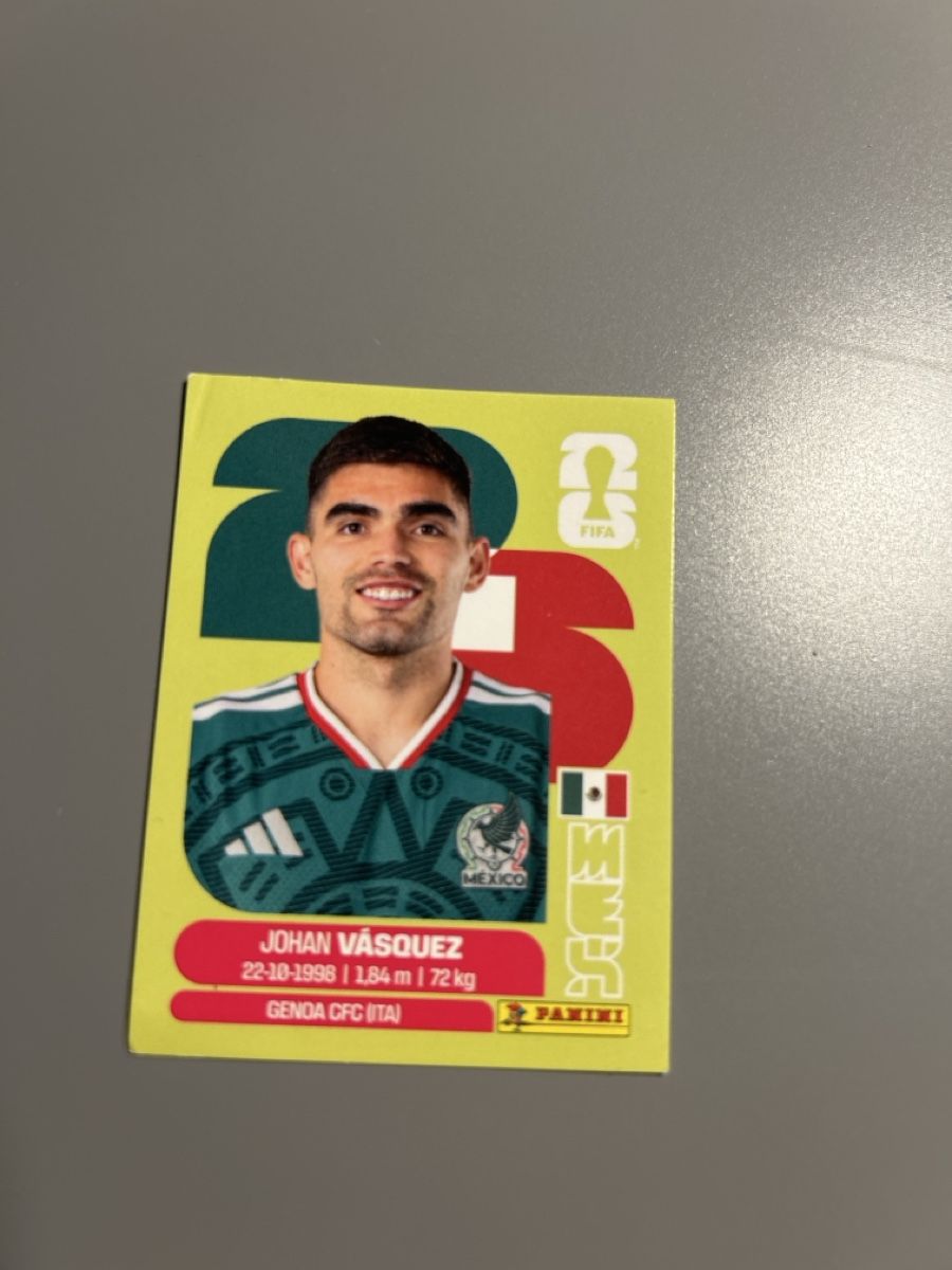 Panini Cartes à collectionner: Panini FIFA 2026 Johan Vasquez MEX 3 Sticker – Neuf (Voir description) à Boniswil par sim_7zhp