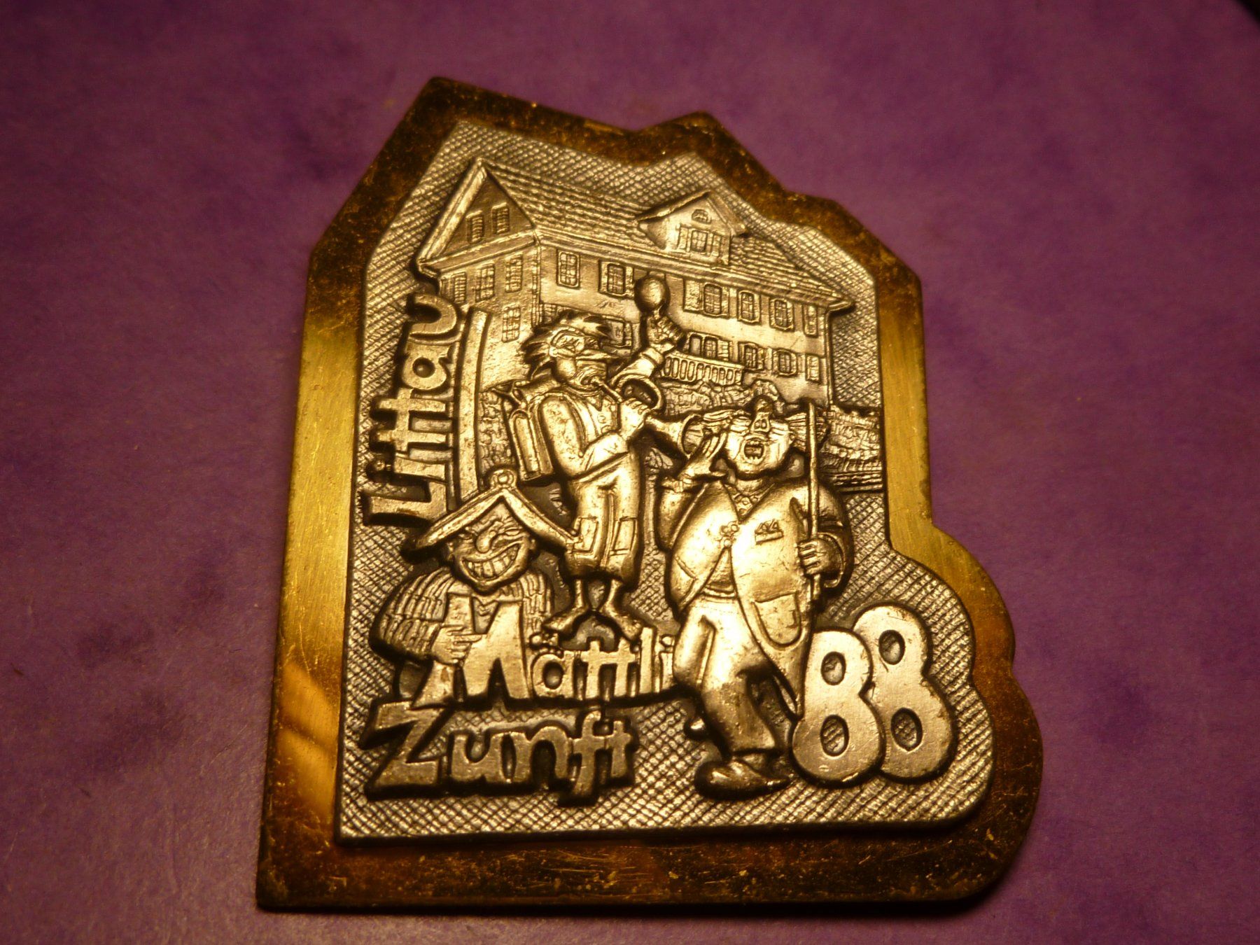 Placchette & Badge: LITTAU  1988 GOLD – Usato da Ried (Muotathal) venduto da Mandarin02