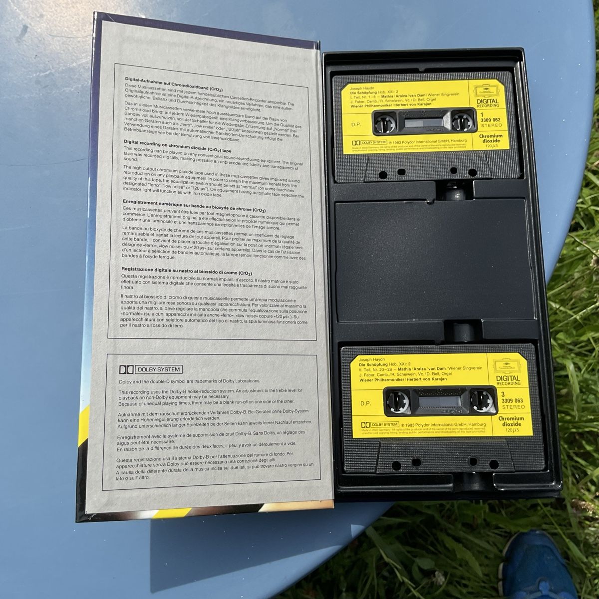 Kompaktkassetten: Cassettes audio  x2 Karajan – Neu (gemäss Beschreibung) aus Etoy von met_78tg 3