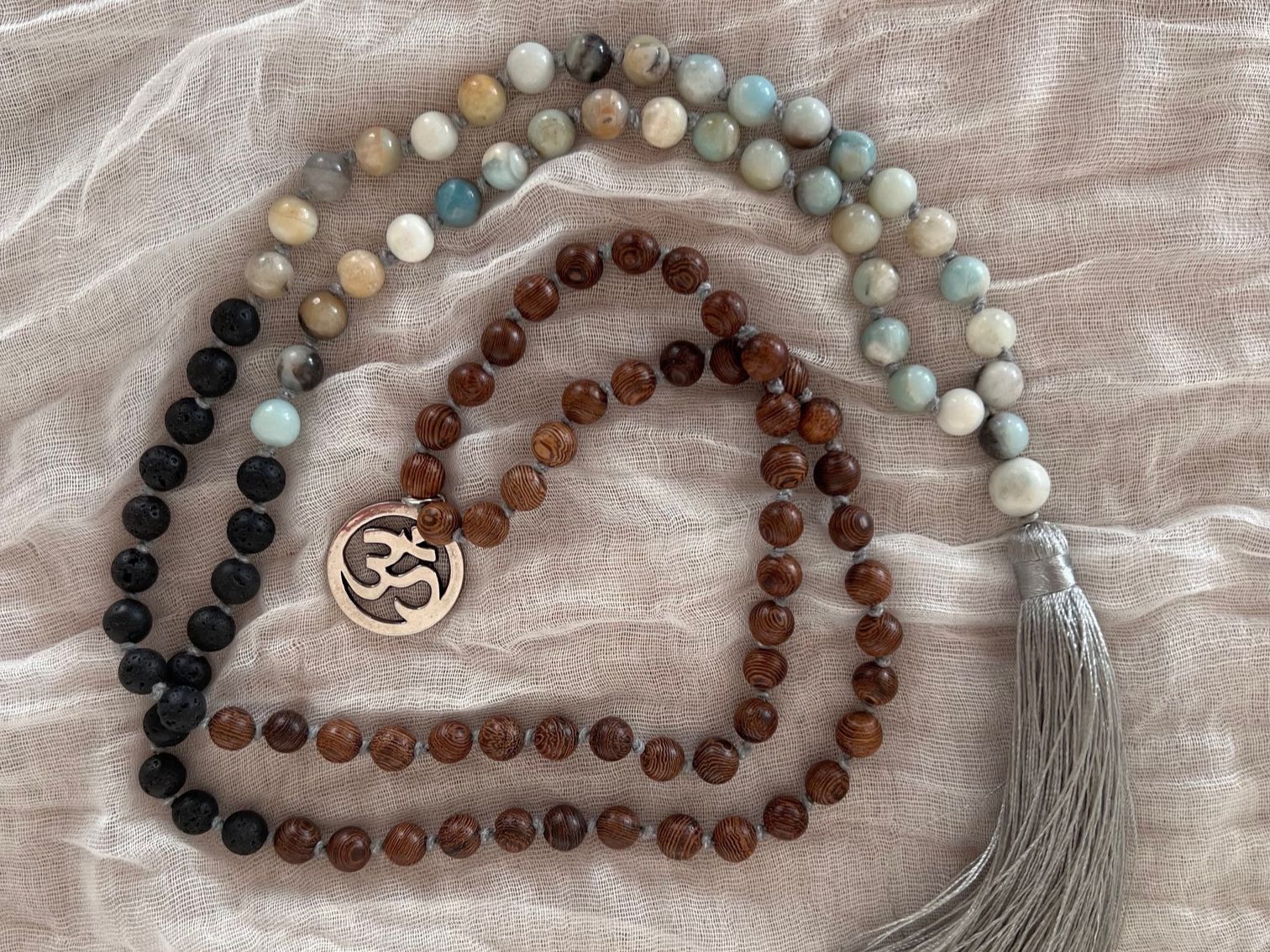 Catenine: Mala en amazonite – Nuovo e nell'imballaggio originale da Pully venduto da sunaddict