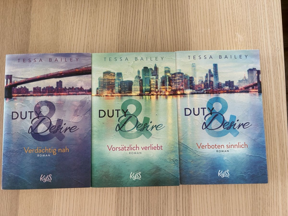 Libri: Tessa Bailey Duty & Desire Romane 3er Set – Usato da Brüttisellen venduto da goellchen