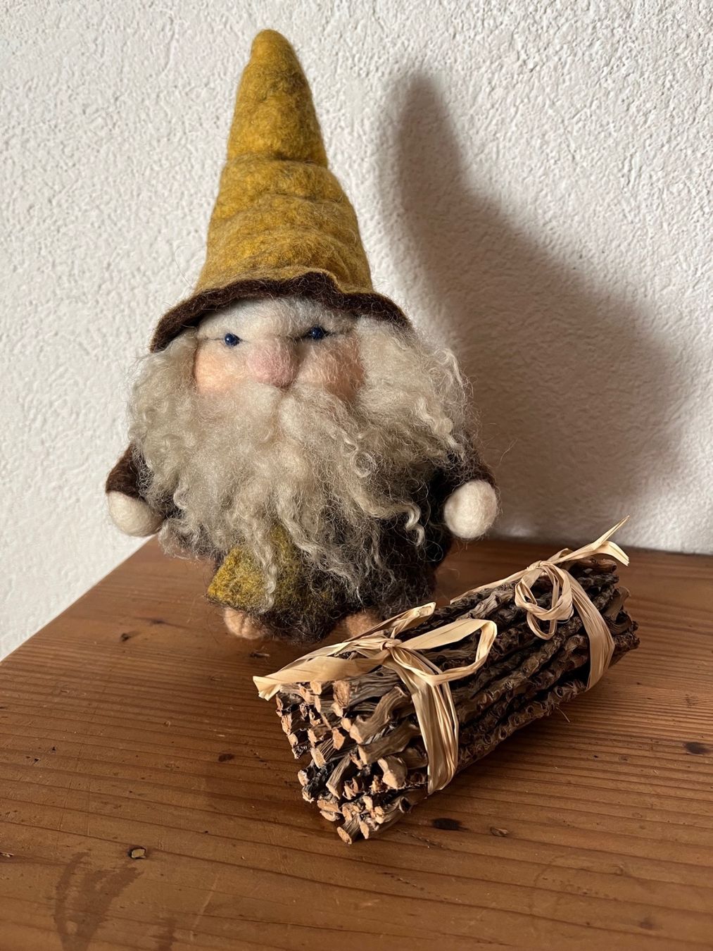 Figuren: Filz Zwerg Waldorf – Neu (gemäss Beschreibung) aus Arboldswil von  4