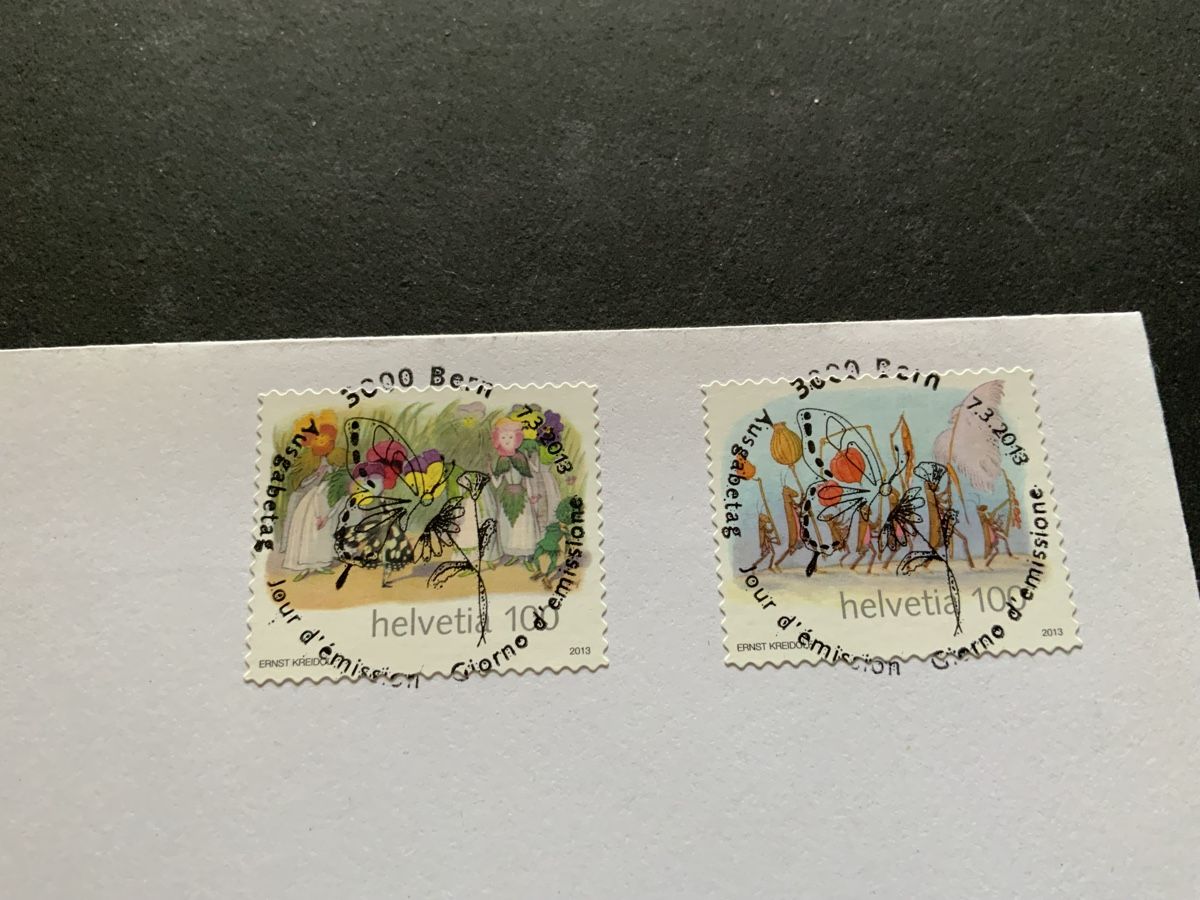 Tutti i francobolli: 2013 150 GEBURTSTAG ERNST KREIDOLF FDC EINWANDFREI  – Usato da Beinwil am See venduto da Ricri 1