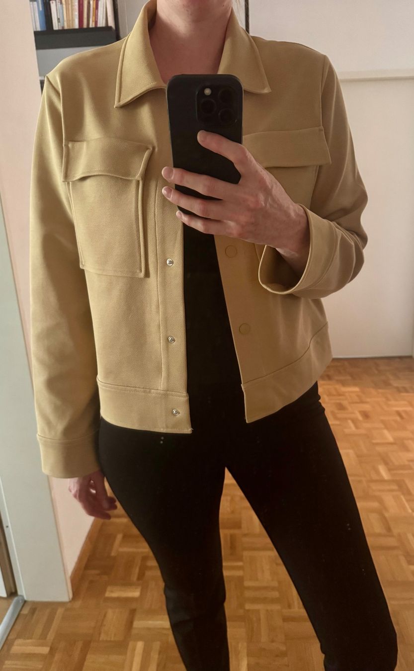 Cos Giacche: COS BEIGE COTTON JACKET SIZE M - AS NEW ! – Nuovo (secondo la descrizione) da Lausanne venduto da joltei 1