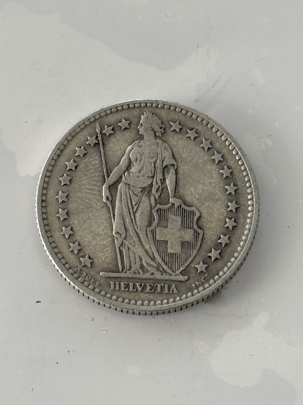Tutti le monete: 2 Franken 1931  Rar – Usato da Wallisellen venduto da SWISS_SILVER1