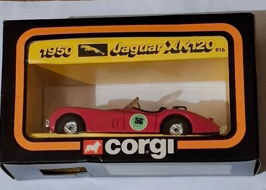 Miniature Corgi Toys Jaguar 2.4L 1/43 - Voiture Ancienne Jouet Collection