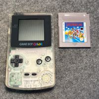 Gameboy Color Transparent + Supermario Land