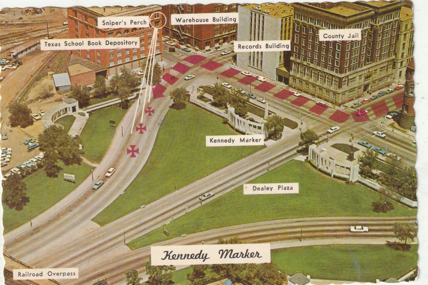 Cartes postales: John F. Kenedy Marker – D'occasion à Lumbrein par made02