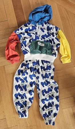 Bobo Choses Anzug Set mit Kapuze, neu, Gr. 122  hipper Look