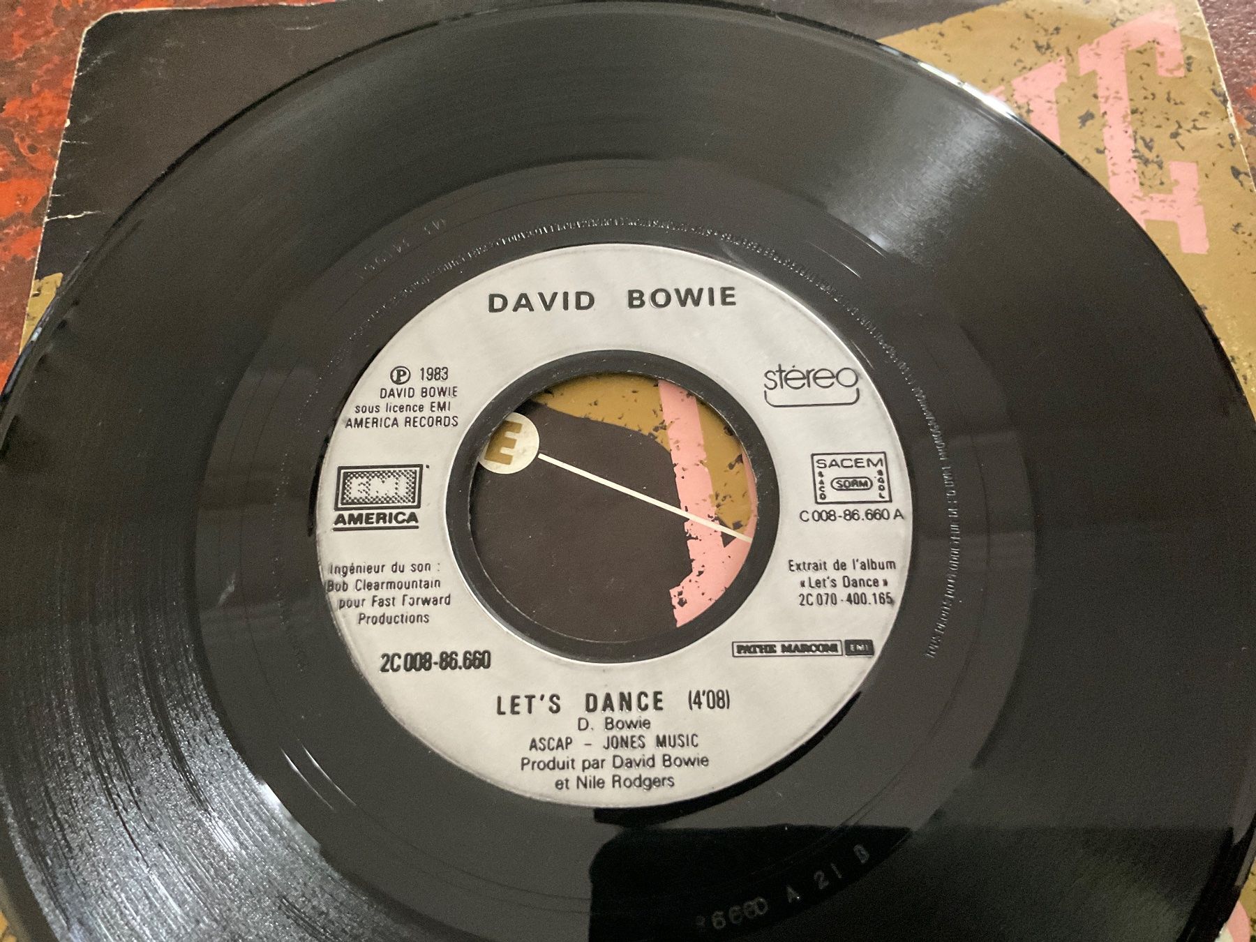 Dischi in vinile: David Bowie Let’s dance Single 7 – Usato da Delémont venduto da vinylfreak01 2