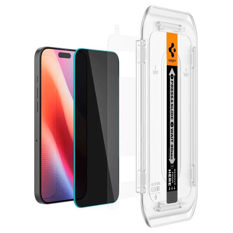 Ritocchi & pellicole di protezione: Spigen iPhone 16 Pro Privacy Glas 2er Set - Originalverpackt – Nuovo e nell'imballaggio originale da Dintikon venduto da wunderliing 5