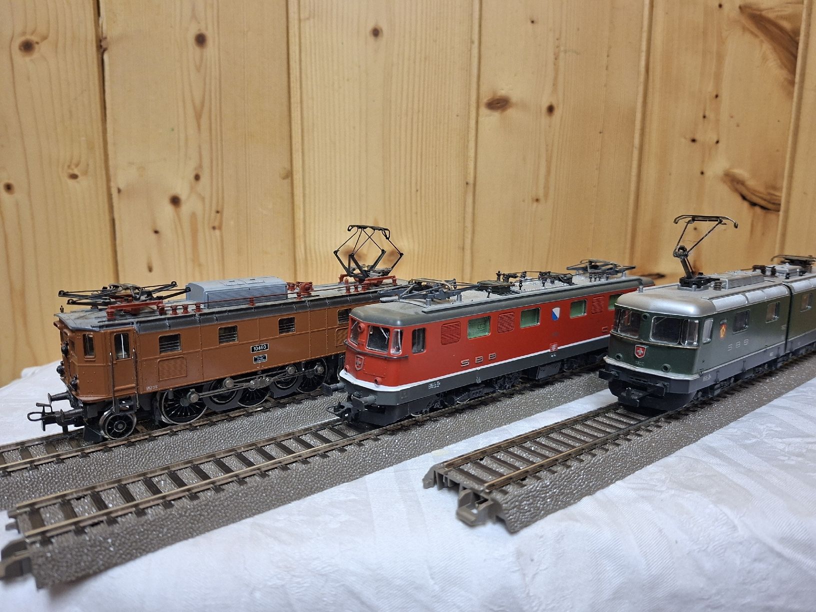 Modellini di ferrovie: SBB Historic Set, Ae 3/6, Ae 6/6, Re 6/6 – Usato da Wädenswil venduto da mape40