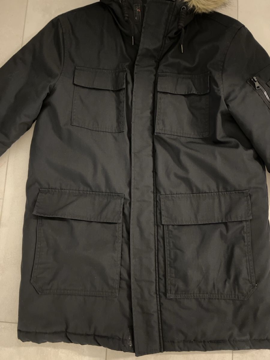 C&A Giacche: Herren Winterjacke schwarz – Usato da Zug venduto da Hehe 1