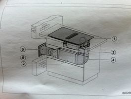 Abluft System mit Mauerkasten und Rückstauklappe