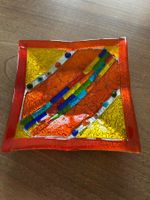 Dekorative Glas-Schale,  Unikat, Top!